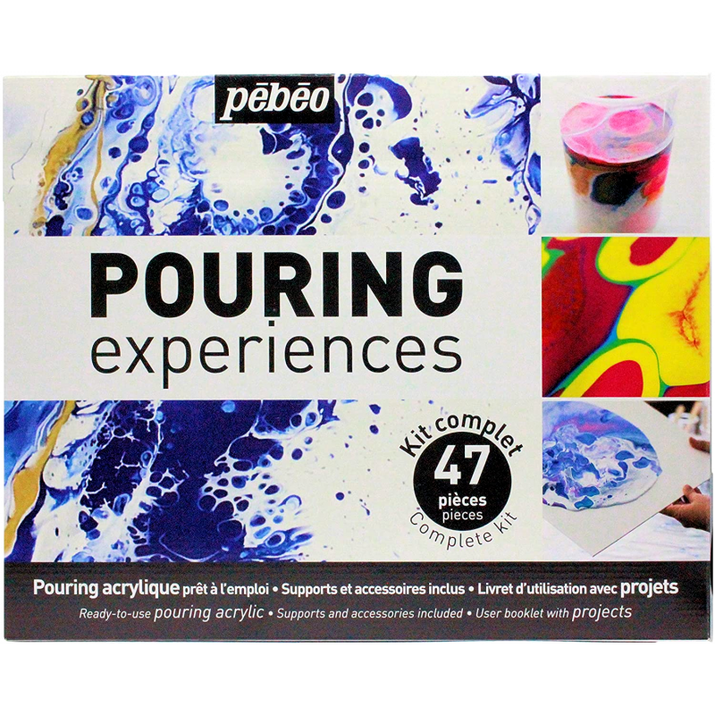 Coffret Pouring Experiences Pebeo Pi Ces