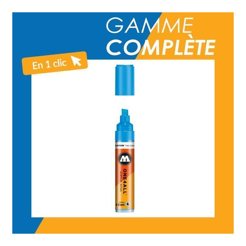 Gamme complète Marqueurs One4All 327HS Molotow