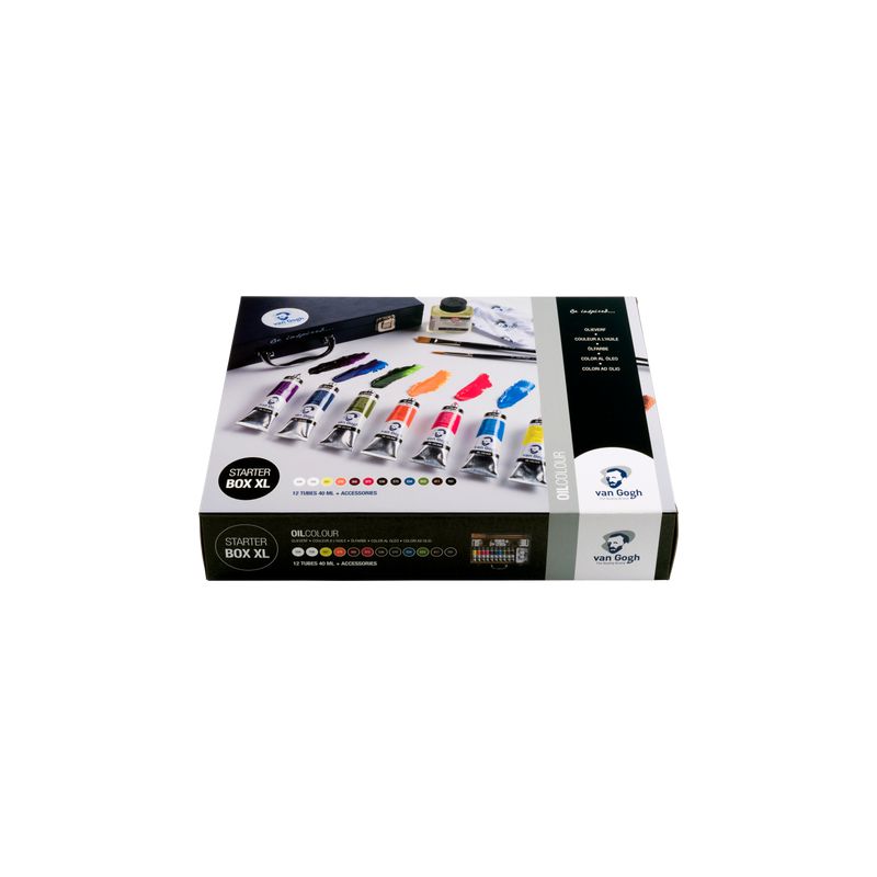 Coffret Starter Xl De Tubes De Peinture L Huile Van Gogh Ml