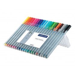 Boite de 20 feutres triplus fineliner 334 - Staedtler