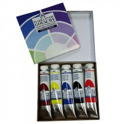 Pack de 5 gouaches talens