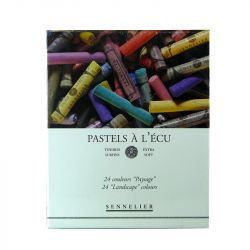 Pastels à l'écu Sennelier - Set x 24 Paysage