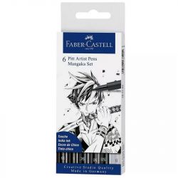 Set 6 Pitt Mangaka - Faber Castell