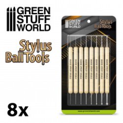 8X OUTILS STYLOS STYLUS AVEC BOULES