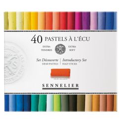 Boîte 40 1/2 Pastels à l'écu Sennelier