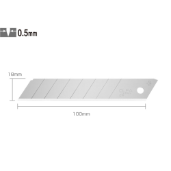 Etui 10 lames 18mm Olfa LB10