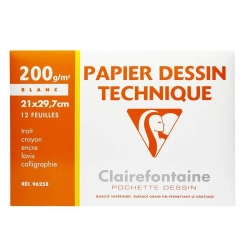 Pochette Dessin Technique Canson® blanc 160g